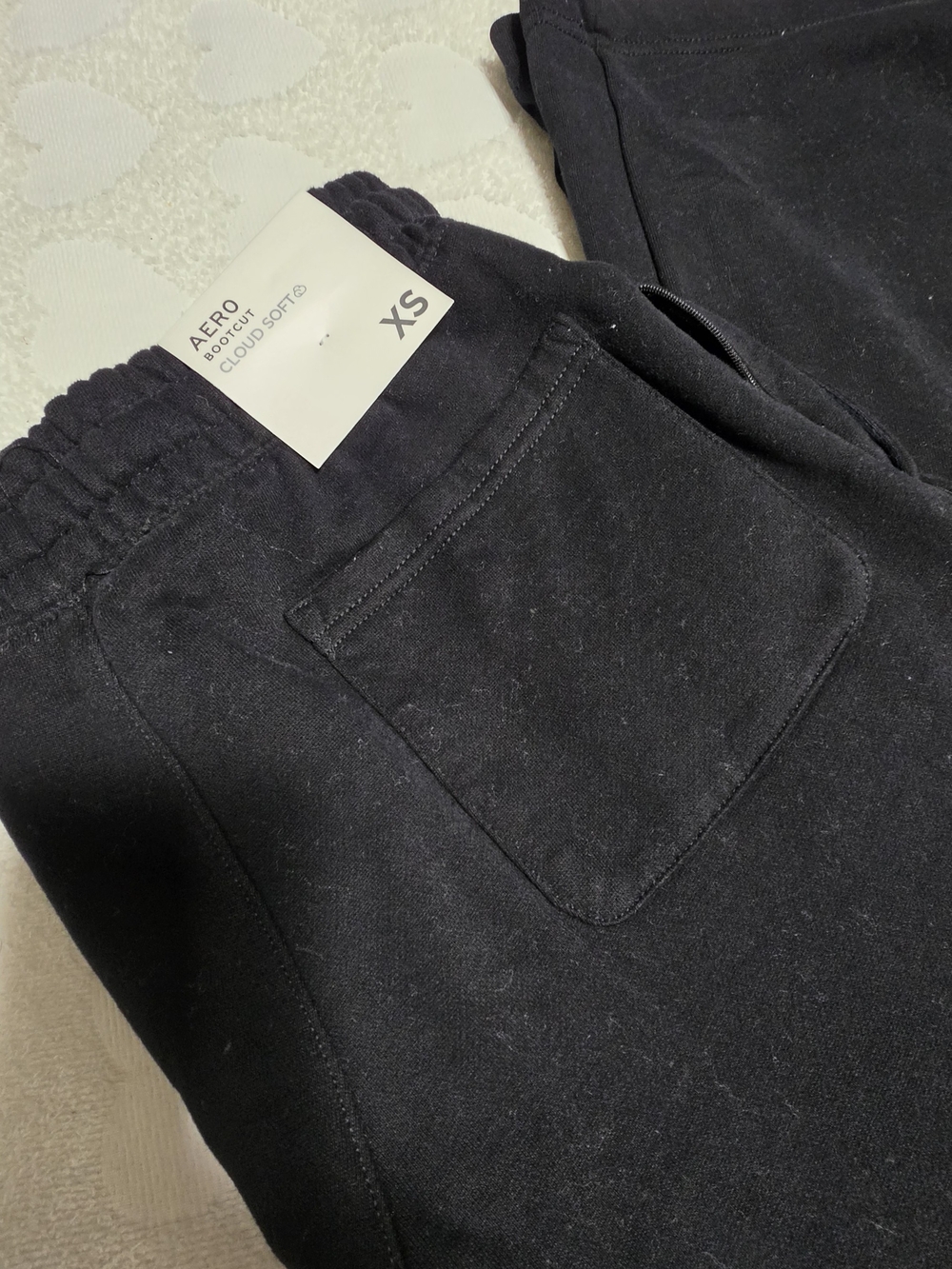 Aeropostale Black Cloud-Soft Track Joggers XS